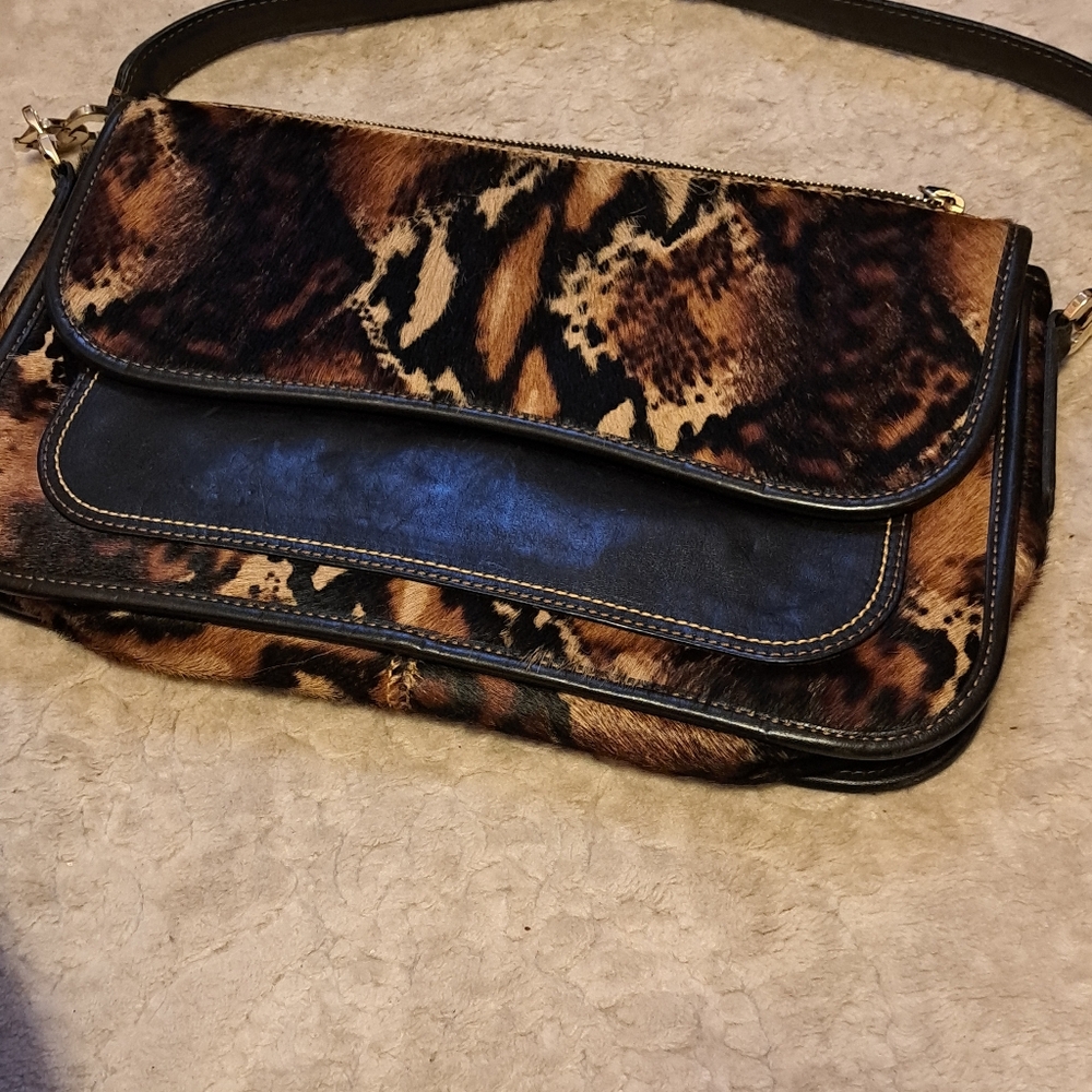 Leather bag ,Ann Klein collection